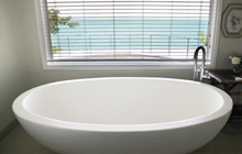 Bathroom with a view